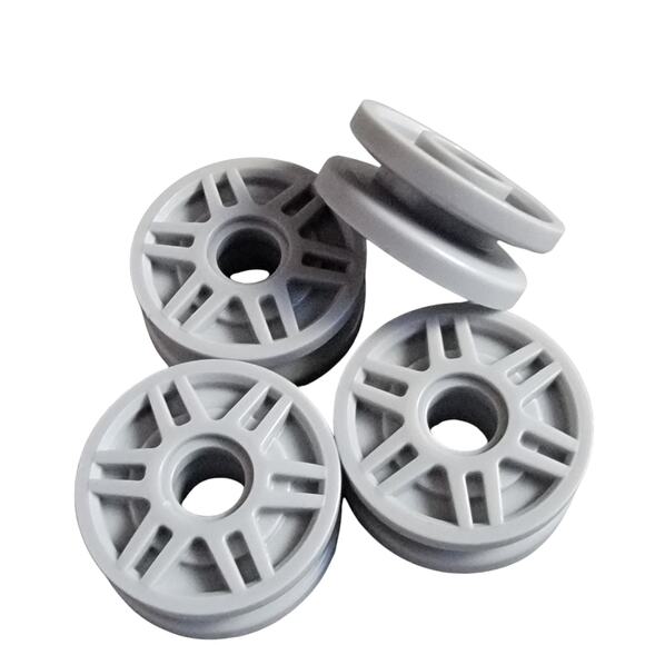 LEGO Tires Wheels Rims Black White Gray Lot of 28 Replacement Parts Pieces - Picture 10 of 10